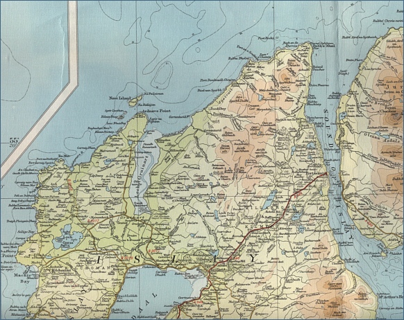 Fishing Map - Islay North