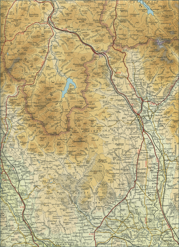 Upper River Clyde Map