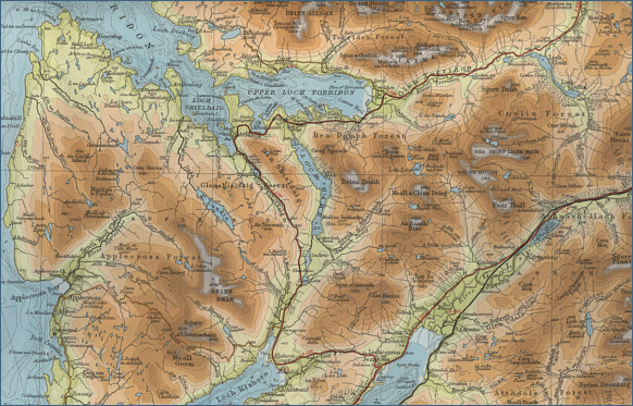 Torridon Map