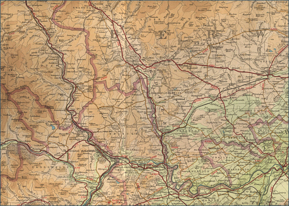 Middle River Tweed Map