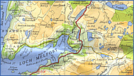 Trout and salmon fishing - maps of the rivers and lochs of Scotland