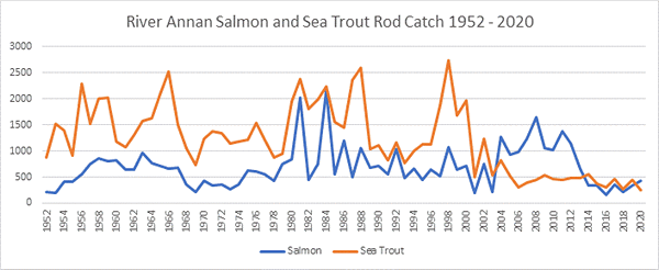River Annan Salmon Catches