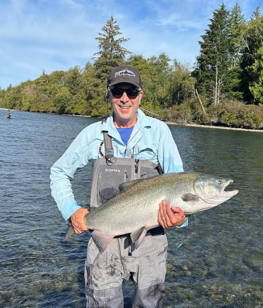 Campbeell River Chinook 30lb