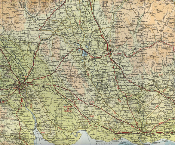 Lower River Annan Map