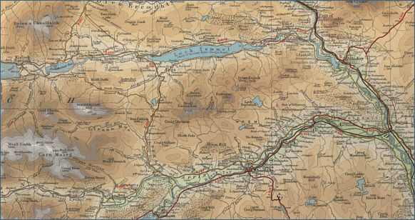 Vintage HARDY 'Book of Flies' and 'Fishing map of Scotland'. ** 2