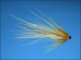 Yellow Shrimp Salmon Tube Fly