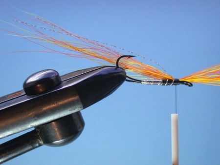 Upside Down Salmon Flies 8